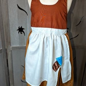 New Cinderella work dress for girl pretend play gift toddler size 2 3 4 5 6 7